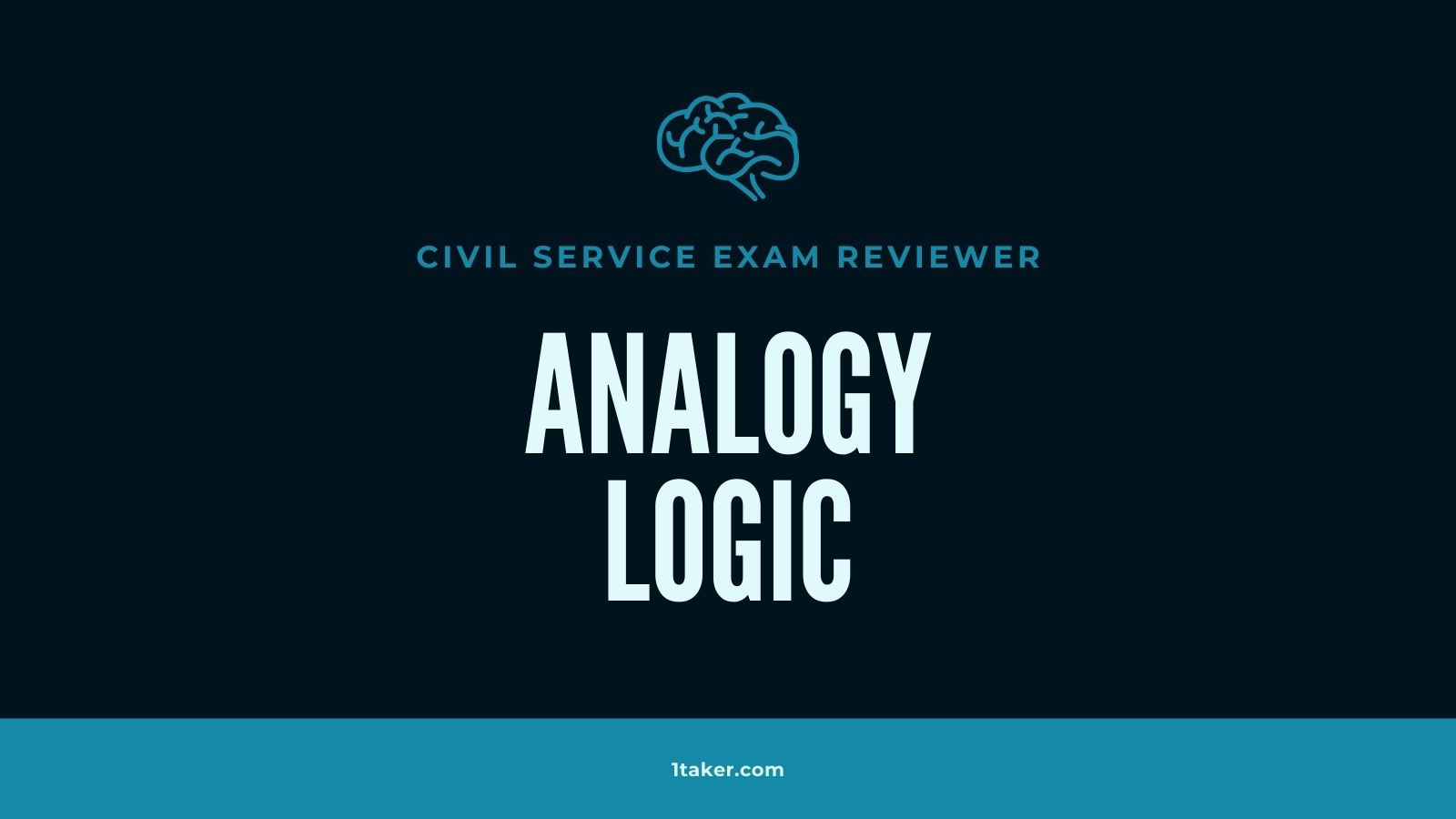 analogy and logic test questions civil service exam