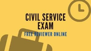 civil service exam free online reviewer philippines